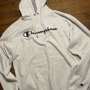 Champion White Blend Hoodie